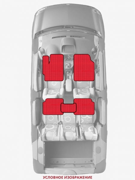 ЭВА коврики «Queen Lux» стандарт для SEAT Tarraco
